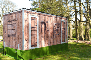 Marquee luxury toilet. portable toilets