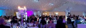 magical winter marquee hire