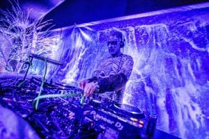 A DJ in Game of Thrones style fancy dress. Hire a professional DJ