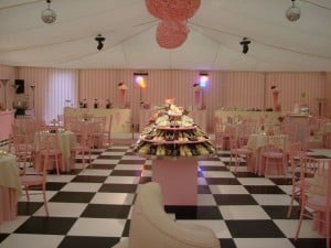 American Diner marquee party