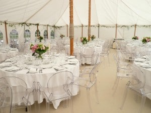 Rustic style marquee wedding Surrey