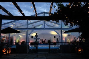 Clear Roofed Marquee Band