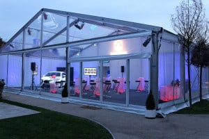 coporate event marquee