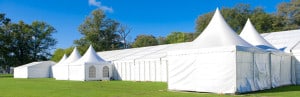 Large corporate marquee hire