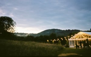 Outdoor wedding marquee Surrey