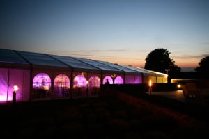 deluxe party marquee