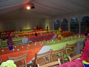 70's party Marquees