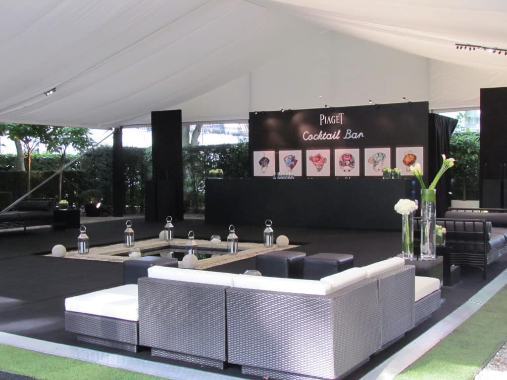 Marquee bar. clear span marquees