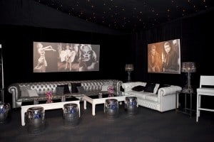 Oscars night themed marquee