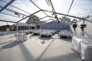 Glass marquee