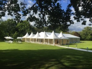 Chinese hat pagoda marquee