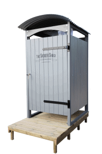 Shepherds Hut Shower