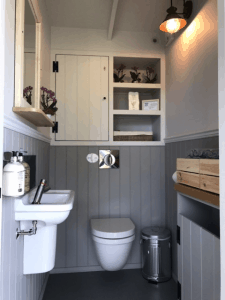 Shepherds Hut Toilet
