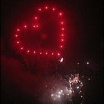 Firework heart