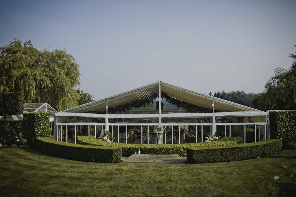 Clear marquee