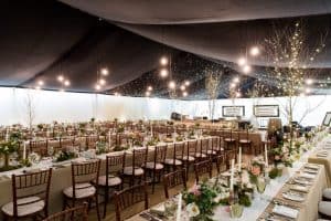 Wedding marquee