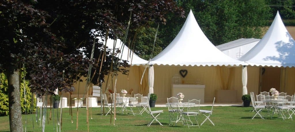 Garden Party Marquee wedding themes
