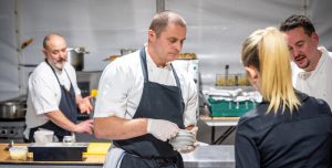 Marquee catering event services