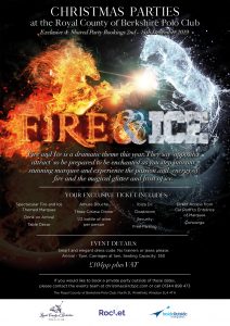 Christmas parties at the Royal Berkshire Polo Club