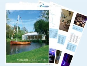 Marquee Hire Guide Cover Image top ten tips for hiring a marquee