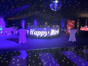 Marquee party ideas