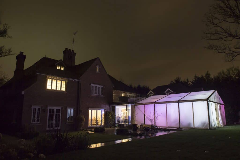 House Extensions Marquee extension