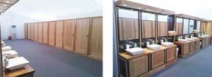 Designer washrooms