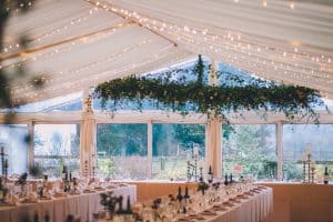 Luxury wedding marquee hire