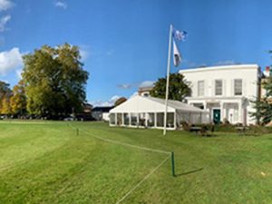 Golf club marquee hire