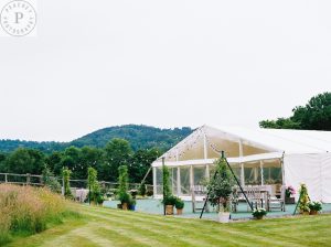 marquees on tennis courts