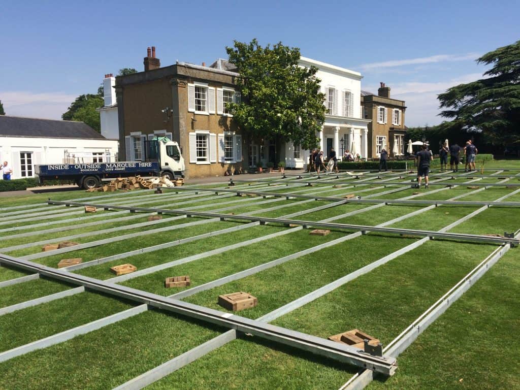 Will a marquee damage my lawn?