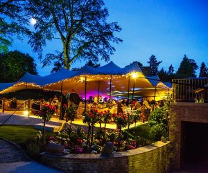 stretch tent summer party